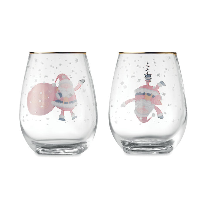 GX1501 Set di 2 bicchieri di Natale