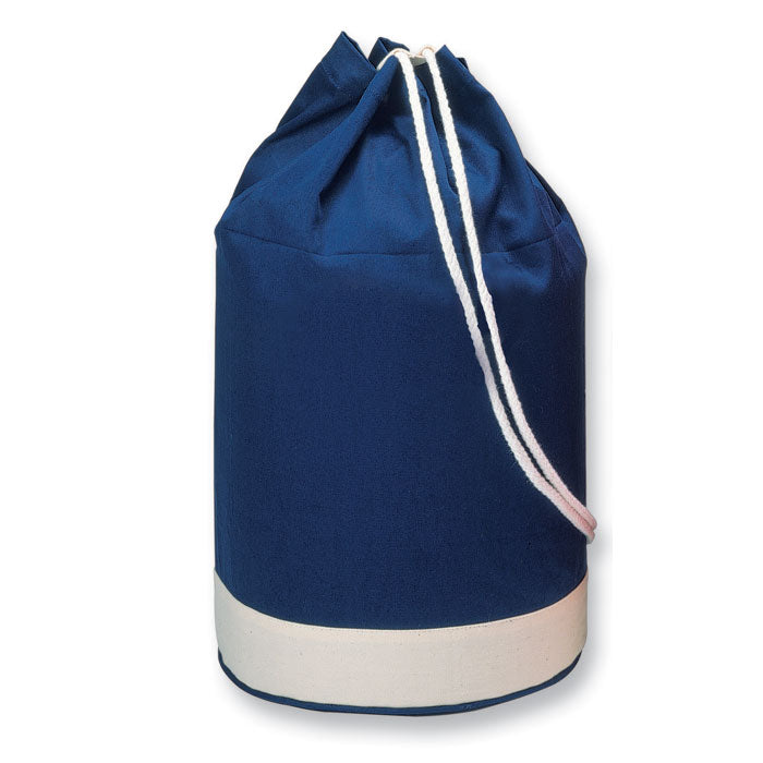GT1639 Sacca navy bicolore. In cotone