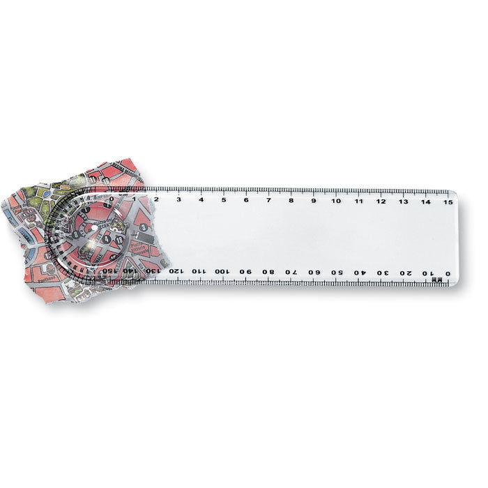 GC3102 Righello (15 cm) trasparente