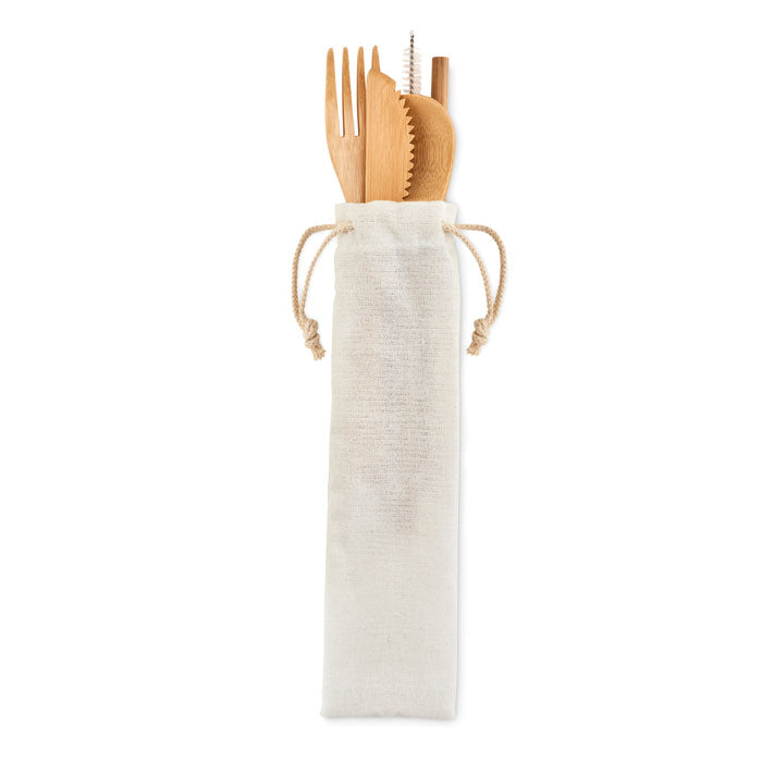 GO6121 Set posate in bamboo