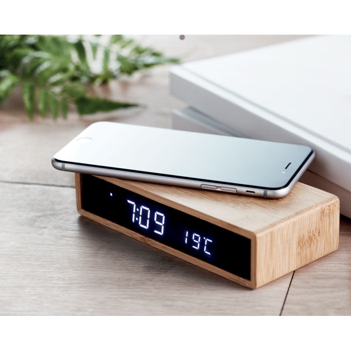 GO6139 Caricatore wireless in bamboo