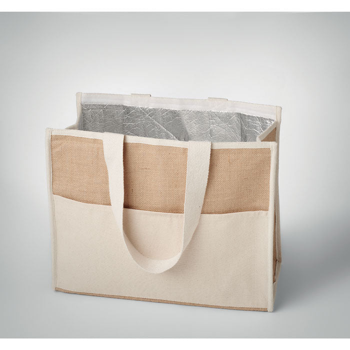 GO6160 Shopper in tela e juta