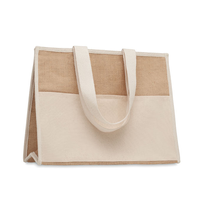 GO6160 Shopper in tela e juta