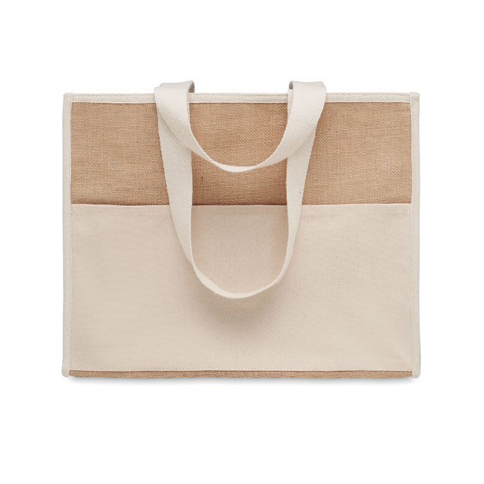 GO6160 Shopper in tela e juta