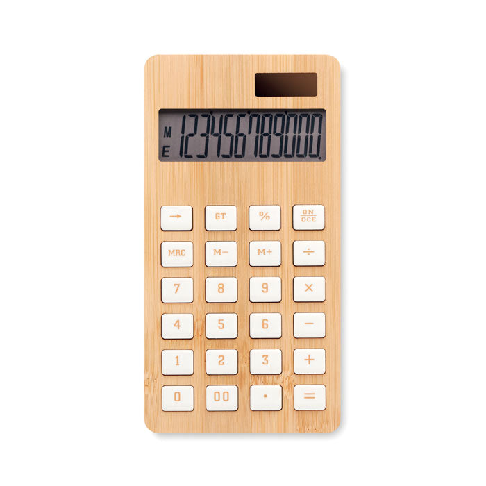 GO6216 Calcolatrice in bamboo