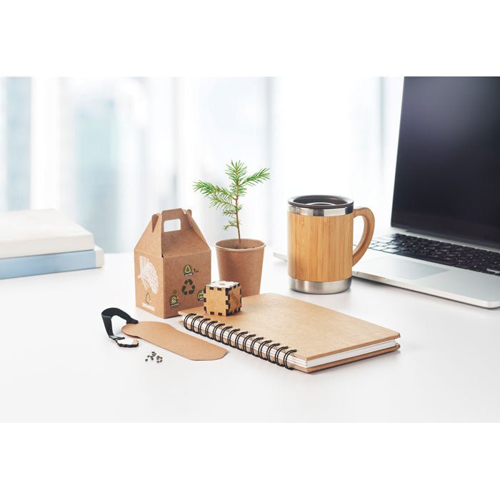 GO6225 Notebook A5 in legno di pino