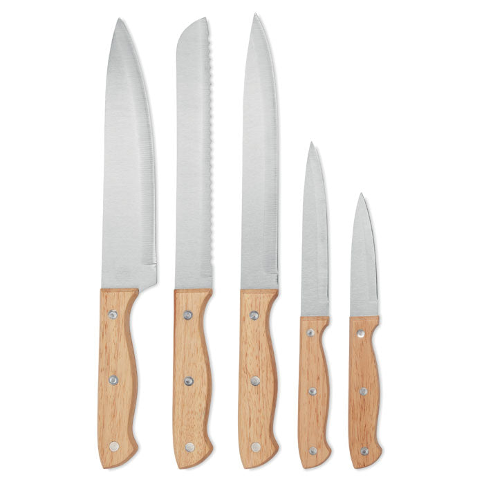 GO6308 Set ceppo e 6 coltelli