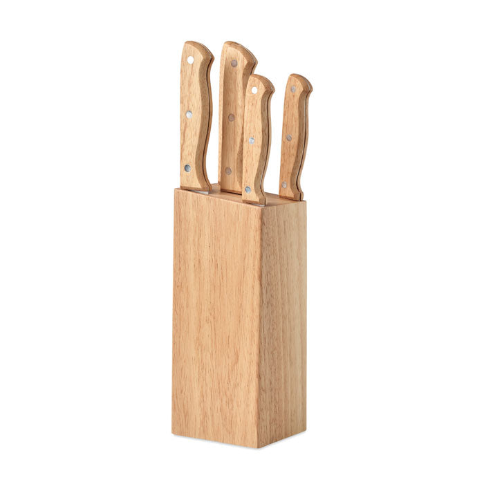 GO6308 Set ceppo e 6 coltelli