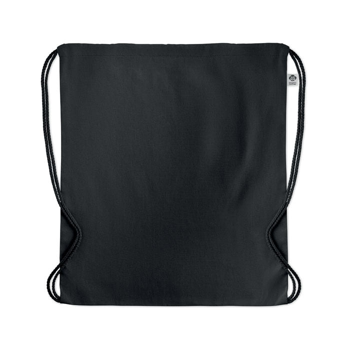 GO6355 Borsa con coulisse in cotone organico