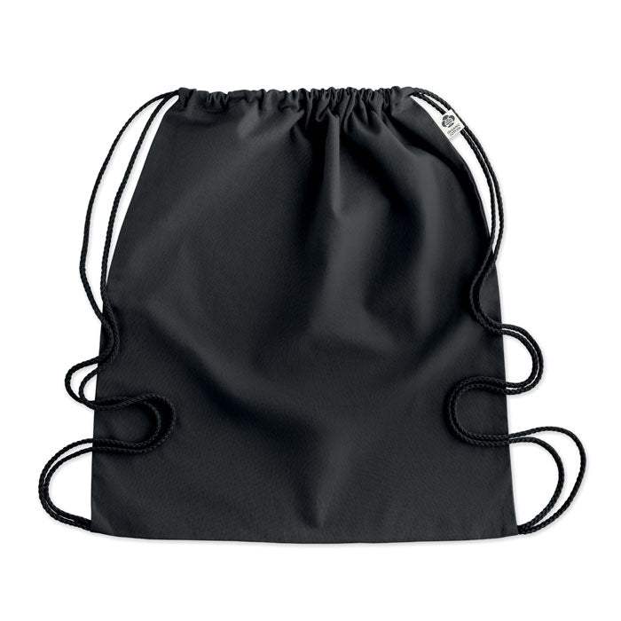 GO6355 Borsa con coulisse in cotone organico