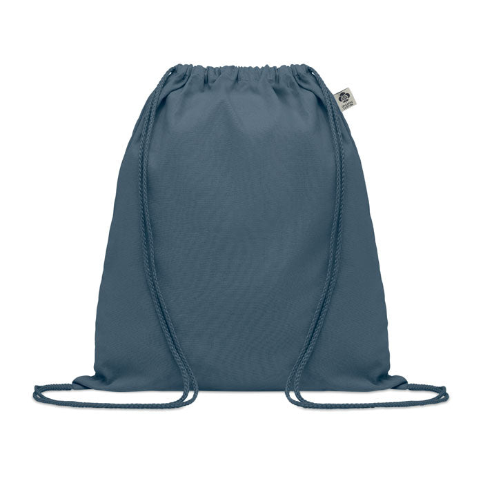 GO6355 Borsa con coulisse in cotone organico
