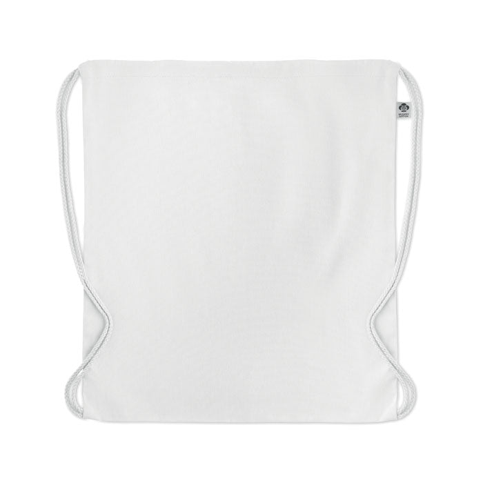 GO6355 Borsa con coulisse in cotone organico