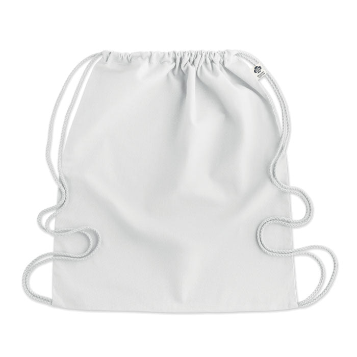 GO6355 Borsa con coulisse in cotone organico