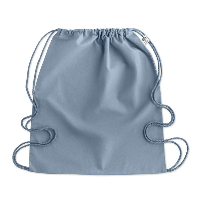GO6355 Borsa con coulisse in cotone organico
