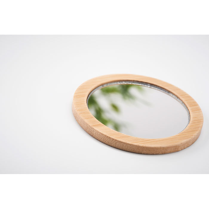 GO6406 Specchio da trucco in bamboo