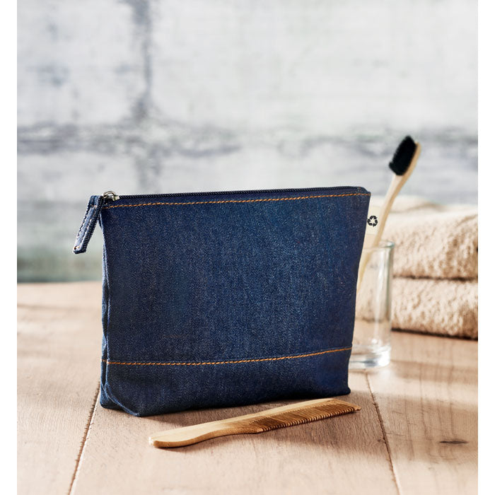 GO6421 Trousse in denim riciclato