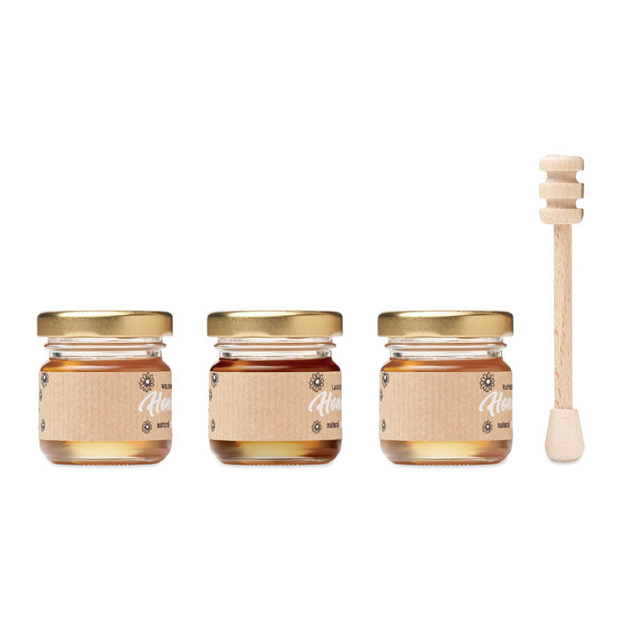 GO6441 Set di 3 vasetti di miele mille