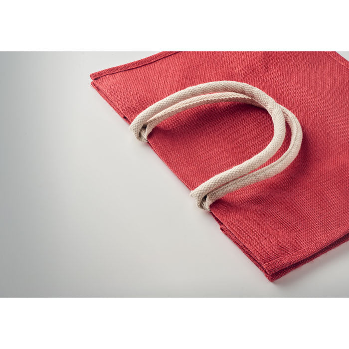 GO6443 Borsa in iuta. Manici in cotone