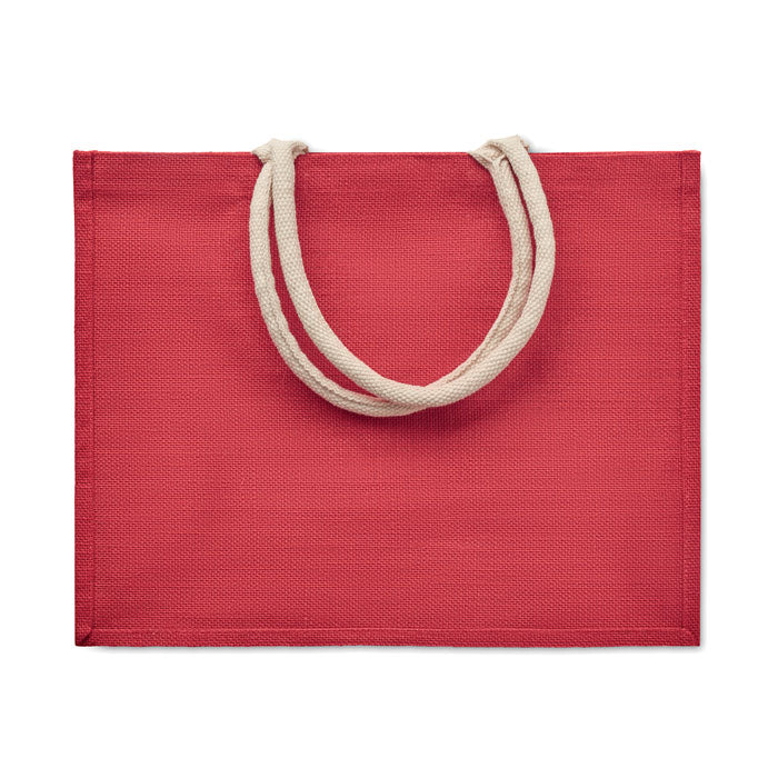 GO6443 Borsa in iuta. Manici in cotone