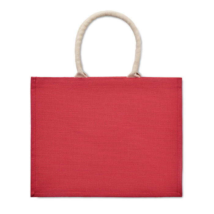 GO6443 Borsa in iuta. Manici in cotone