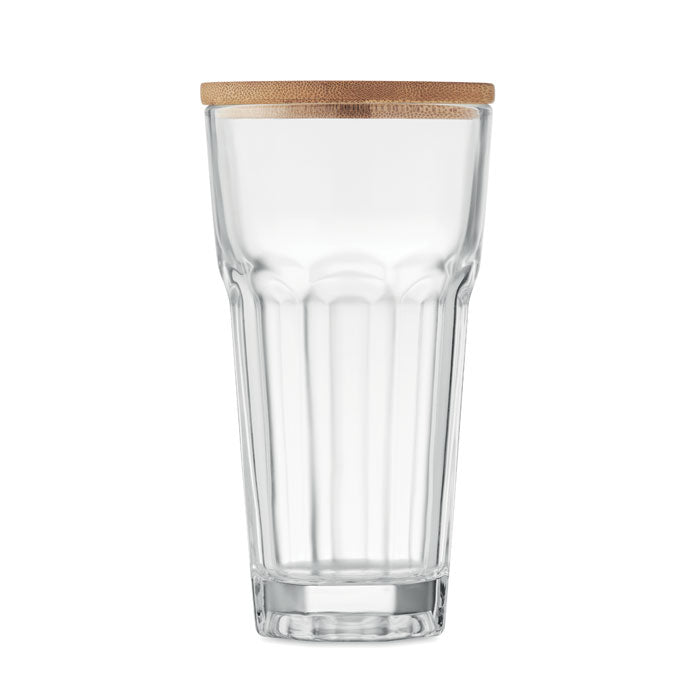 GO6452 Bicchiere con tappo in bamboo 300 ml