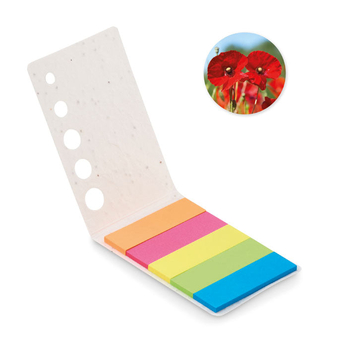GO6511 Segnapagina in carta con semi