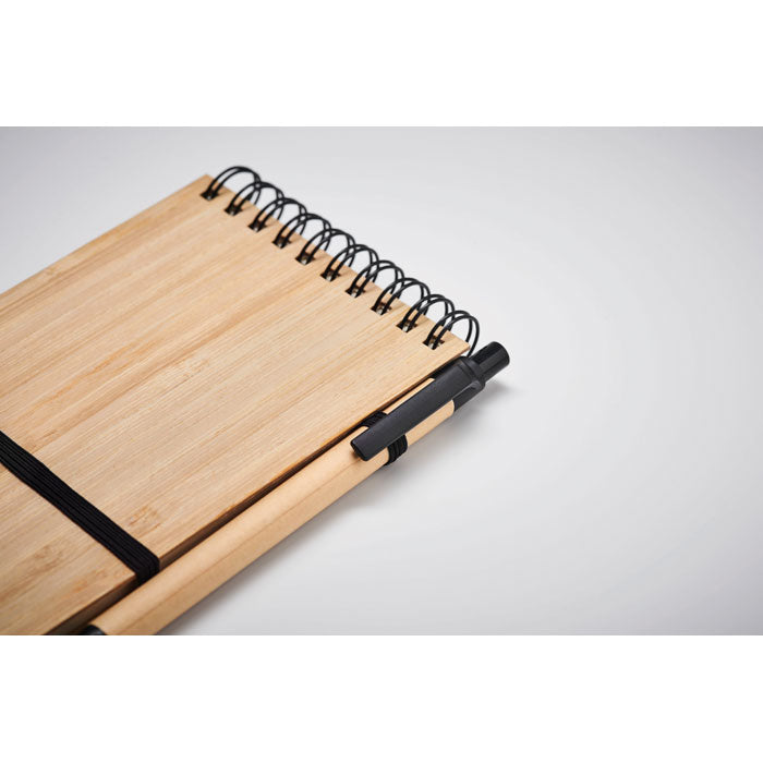 GO6528 Set quaderno A6 in bamboo