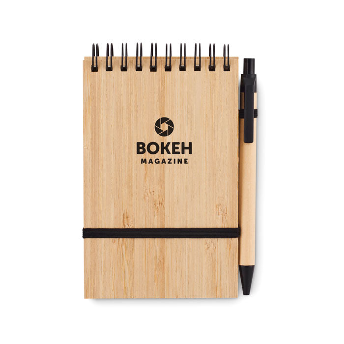 GO6528 Set quaderno A6 in bamboo