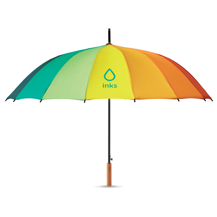 GO6540 Ombrello automatico arcobaleno 27"