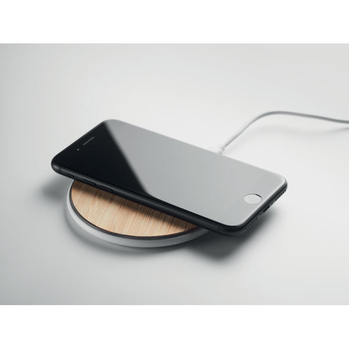 GO6563 Caricatore wireless in bamboo