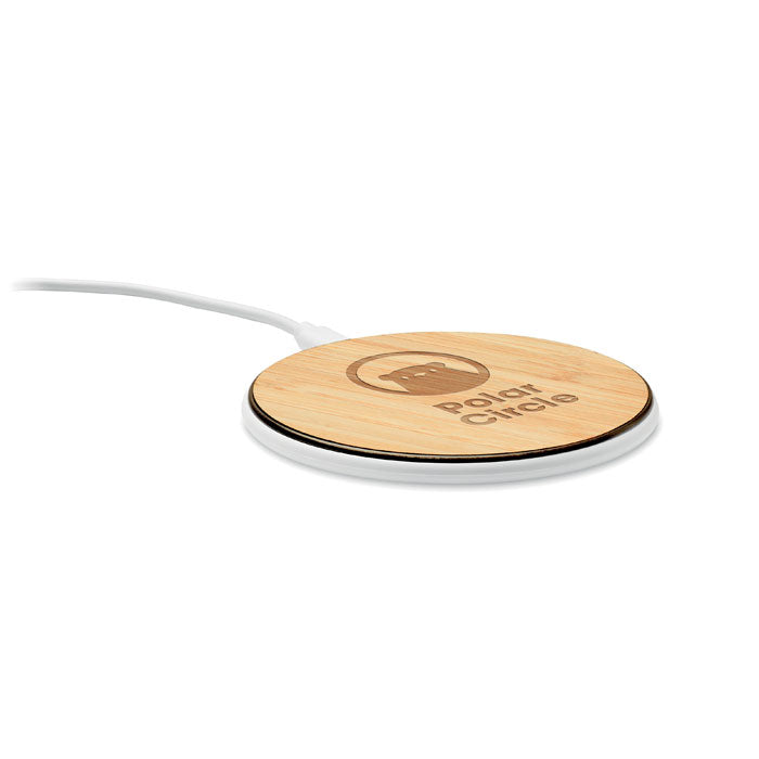 GO6563 Caricatore wireless in bamboo