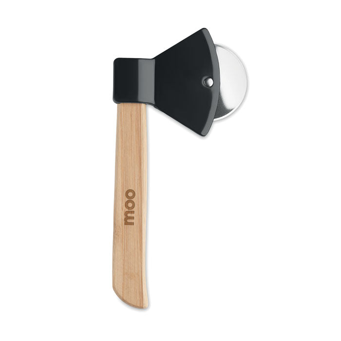 GO6592 Tagliapizza con manico in bamboo