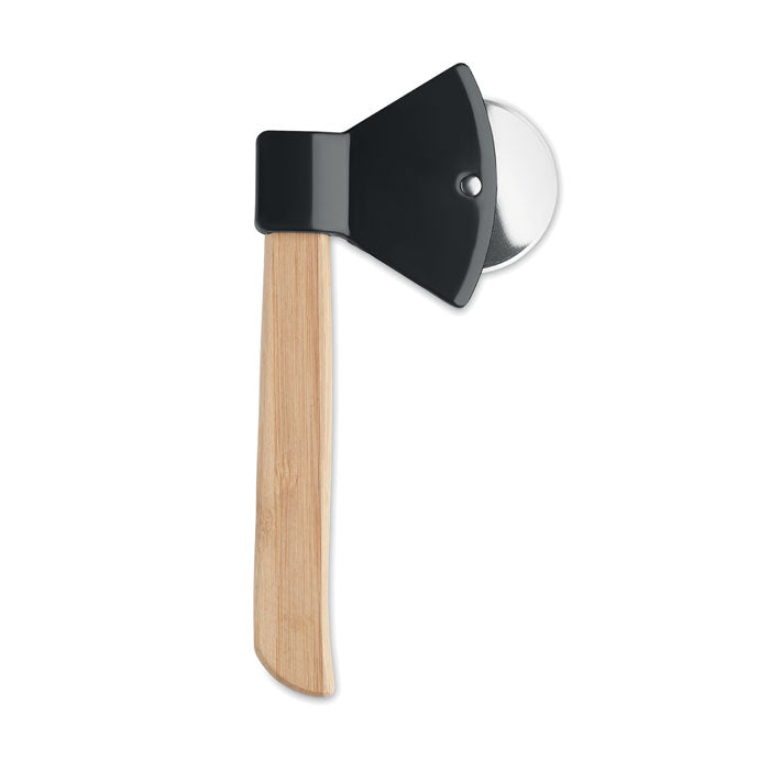 GO6592 Tagliapizza con manico in bamboo