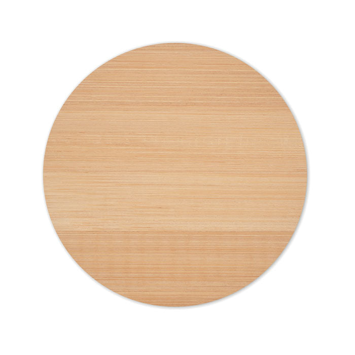 GO6602 Sottobicchiere rotondo di bamboo