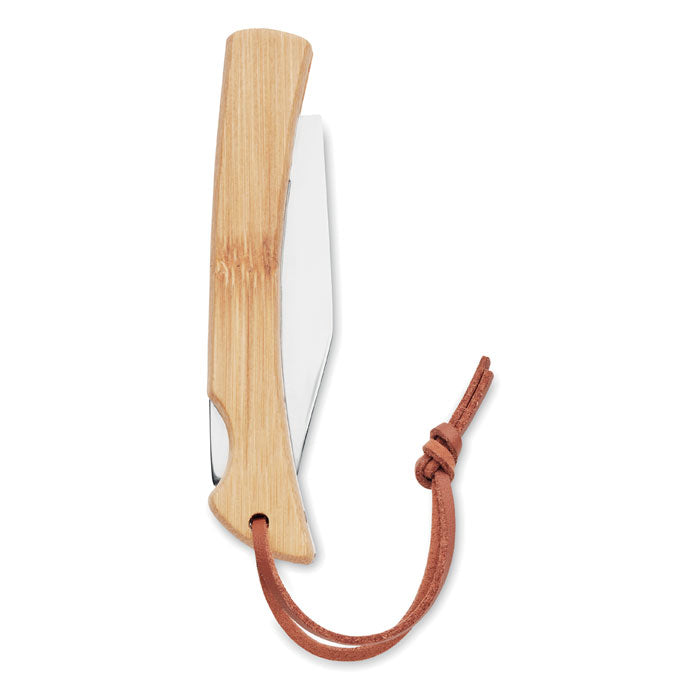 GO6623 Coltello pieghevole in bamboo