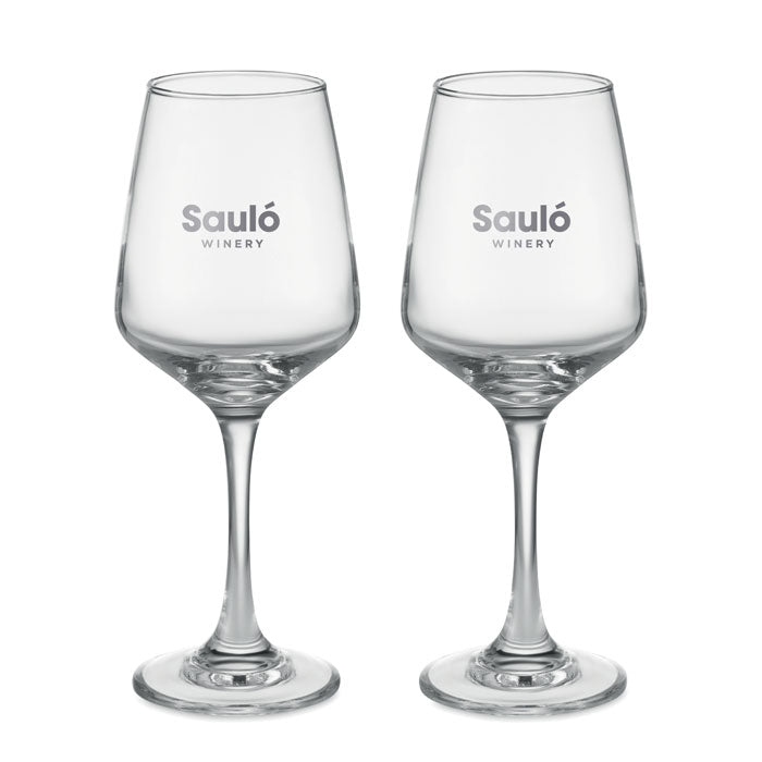 GO6643 Set di 2 bicchieri da vino