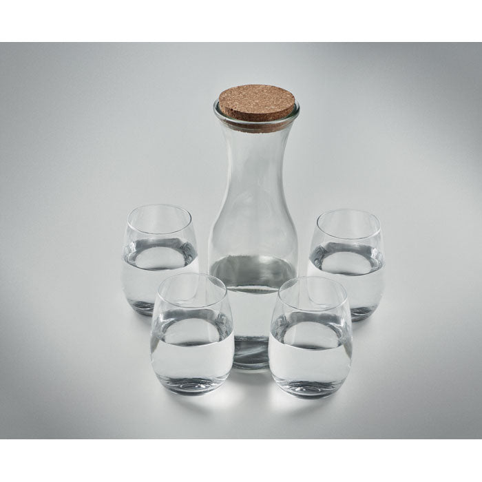 GO6656 Set bicchieri e caraffa in vetro