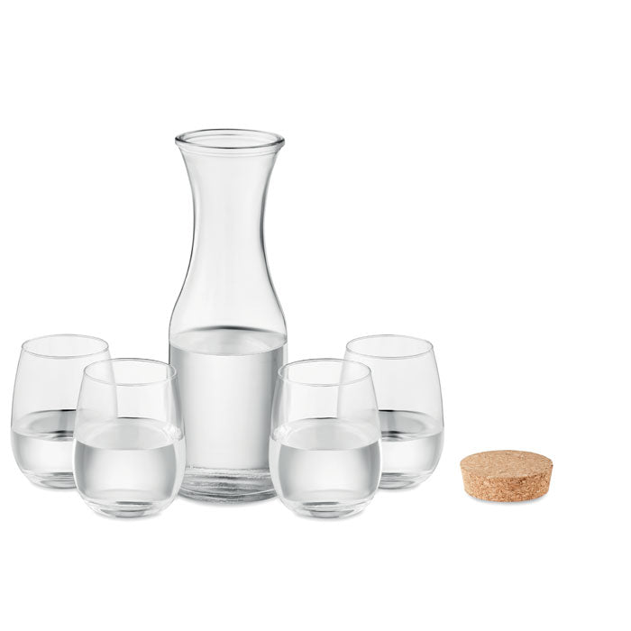 GO6656 Set bicchieri e caraffa in vetro