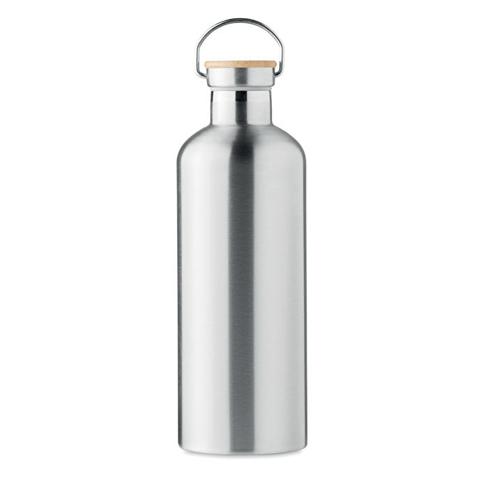 GO6676 Bottiglia doppio strato 1500 ml con coperchio in bamboo