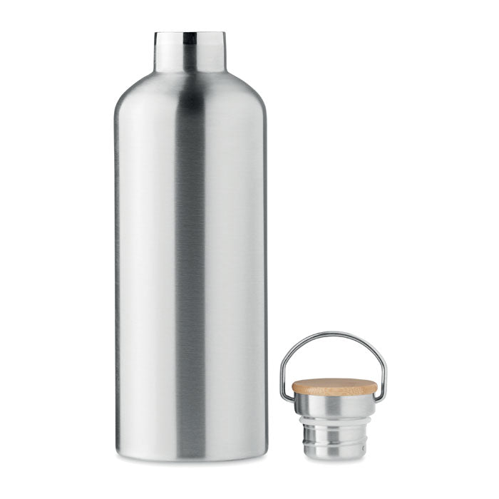 GO6676 Bottiglia doppio strato 1500 ml con coperchio in bamboo