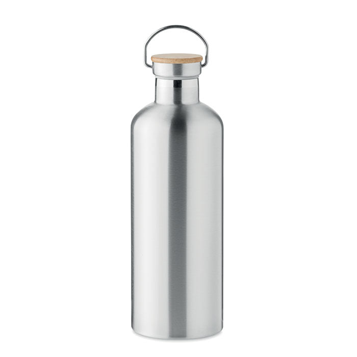 GO6676 Bottiglia doppio strato 1500 ml con coperchio in bamboo