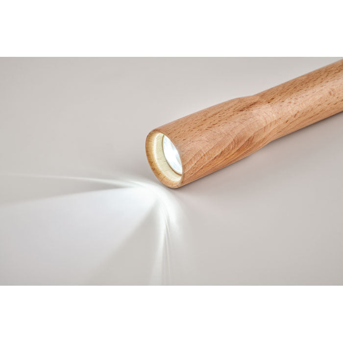 GO6695 Torcia in legno con luce