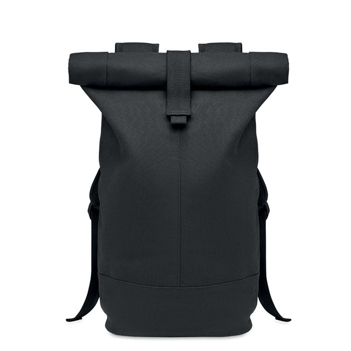 GO6704 Zaino in tela lavata Rolltop