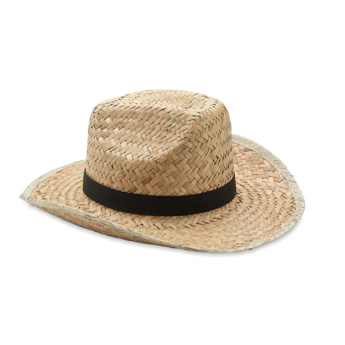 GO6755 Cappello cowboy in paglia