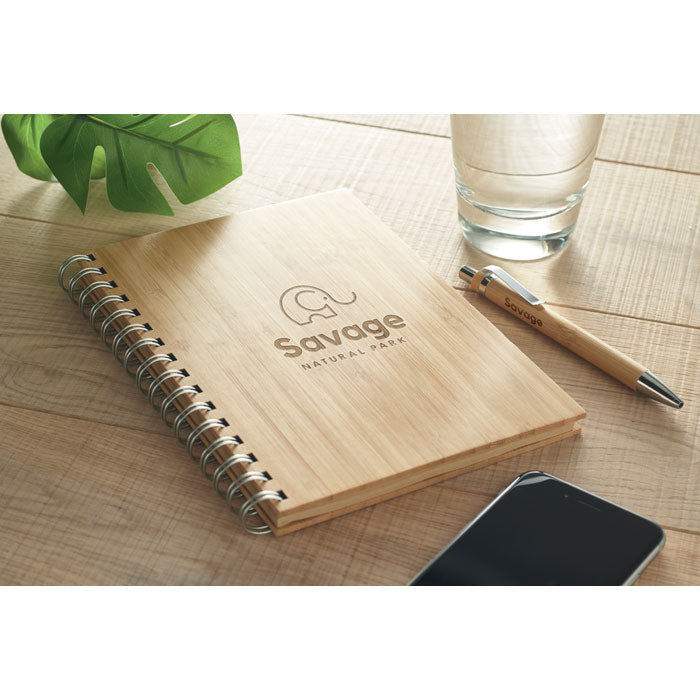 GO6790 Notebook A5 in bamboo rilegato