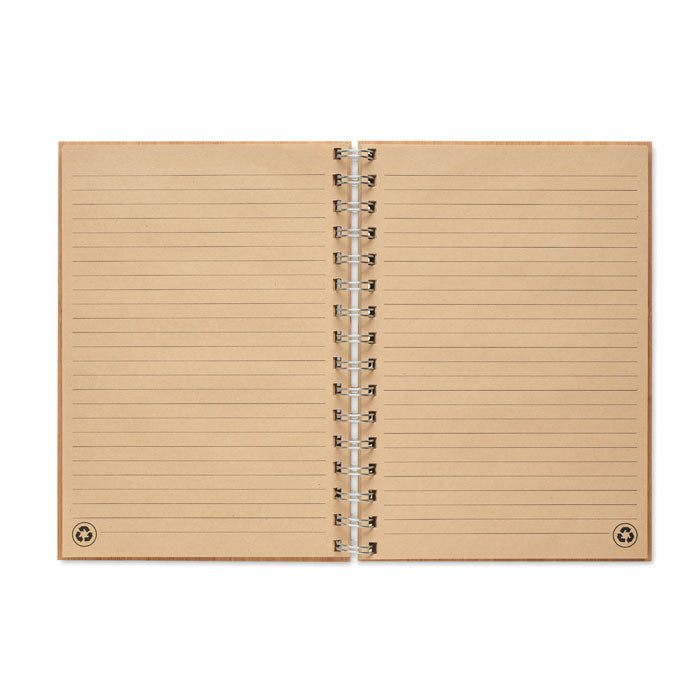 GO6790 Notebook A5 in bamboo rilegato
