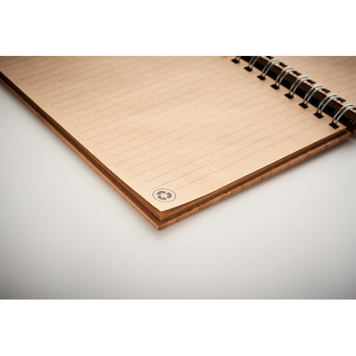 GO6790 Notebook A5 in bamboo rilegato