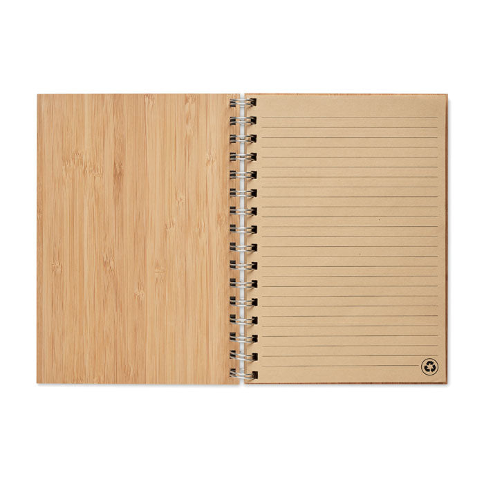 GO6790 Notebook A5 in bamboo rilegato