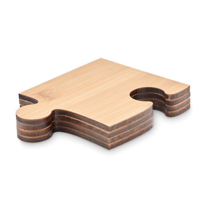 GO6796 Set di 4 sottobicchieri puzzle