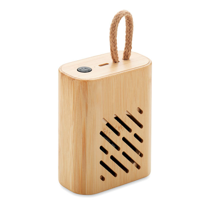 GO6813 Speaker wireless Bamboo da 3W